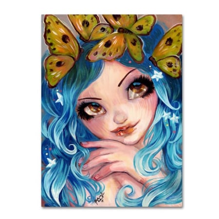 Natasha Wescoat 'Crown Of Butterflies' Canvas Art,14x19
